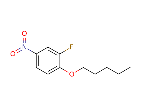 Benzene, 2-fluoro-4-nitro-1-(pentyloxy)-