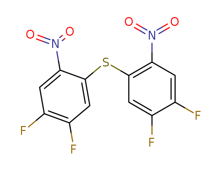 Benzene,1,1'-thiobis[4,5-difluoro-2-nitro- (9CI) cas  322-67-8