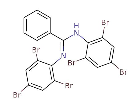 <i>N</i>,<i>N</i>'-bis-(2,4,6-tribromo-phenyl)-benzamidine