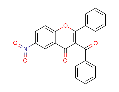 3-benzoyl-6-nitro-2-phenyl-chromen-4-one