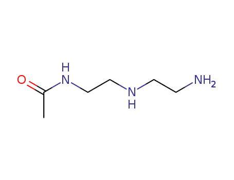 Molecular Structure of 76371-02-3 (Acetamide, N-[2-[(2-aminoethyl)amino]ethyl]-)