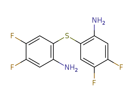 2-(2-amino-4,5-difluoro-phenyl)sulfanyl-4,5-difluoro-aniline