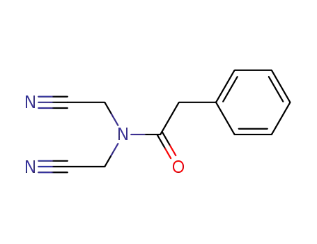phenyl-acetic acid-(bis-cyanomethyl-amide)