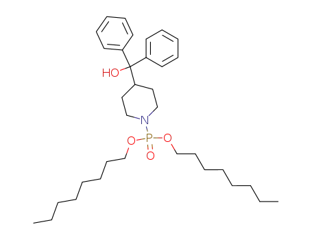 [1-(Bis-octyloxy-phosphoryl)-[4]piperidyl]-diphenyl-methanol