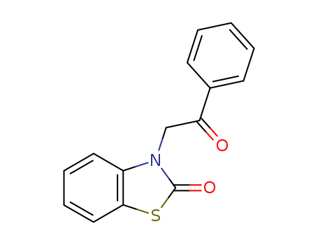 2(3H)-Benzothiazolone, 3-(2-oxo-2-phenylethyl)-