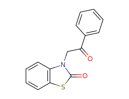 Molecular Structure of 4614-21-5 (2(3H)-Benzothiazolone, 3-(2-oxo-2-phenylethyl)-)