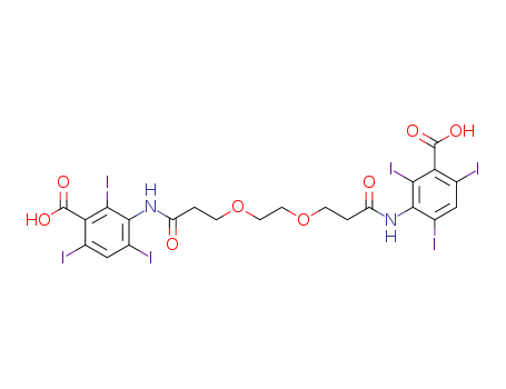 51134-93-1,3,3-Ethylenedioxybis(propionamido)bis(2,4,6-triiodobenzoic acid),