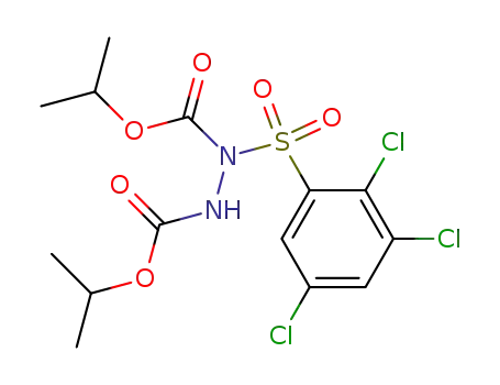1,2-Hydrazinedicarboxylic acid, 1-[(2,3,5-trichlorophenyl)sulfonyl]-,
bis(1-methylethyl) ester