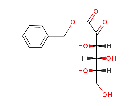 Molecular Structure of 98056-03-2 (L-<i>xylo</i>-[2]hexulosonic acid benzyl ester)