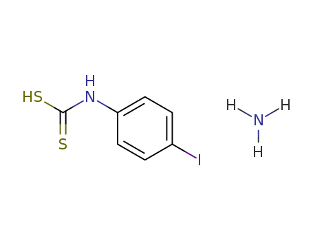 Carbamodithioic acid, (4-iodophenyl)-, monoammonium salt