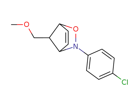 3-(4-chloro-phenyl)-7-methoxymethyl-2-oxa-3-aza-bicyclo[2.2.1]hept-5-ene