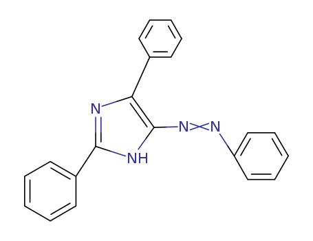 Molecular Structure of 143721-19-1 (1H-Imidazole, 2,4-diphenyl-5-(phenylazo)-)