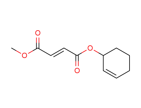 (E)-But-2-enedioic acid cyclohex-2-enyl ester methyl ester