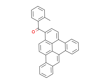 Molecular Structure of 2950-29-0 (8-(o-Toluyl)-1,2;4,5-dibenzo-pyren)