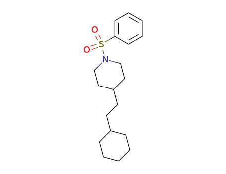 1-benzenesulfonyl-4-(2-cyclohexyl-ethyl)-piperidine