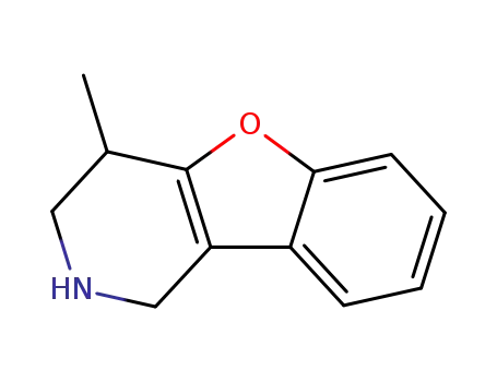 Molecular Structure of 43213-62-3 (4-methyl-1,2,3,4-tetrahydro-benzo[4,5]furo[3,2-<i>c</i>]pyridine)