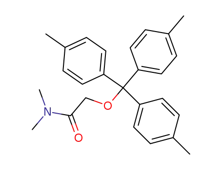 N,N-Dimethyl-2-tri-p-tolylmethoxy-acetamide