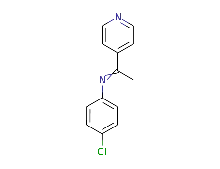 Benzenamine, 4-chloro-N-[1-(4-pyridinyl)ethylidene]-
