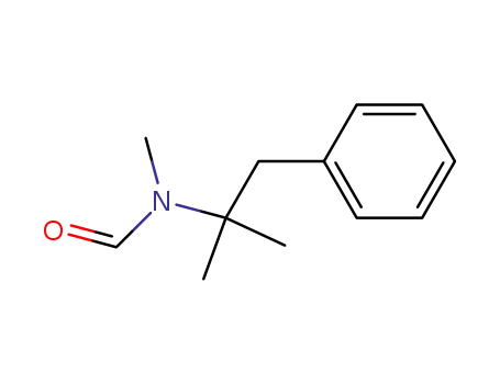 Molecular Structure of 78693-40-0 (Formyl(N,α,α-trimethyl)phenylethylamin)