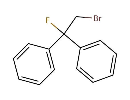 Molecular Structure of 59974-22-0 (Benzene, 1,1'-(2-bromo-1-fluoroethylidene)bis-)