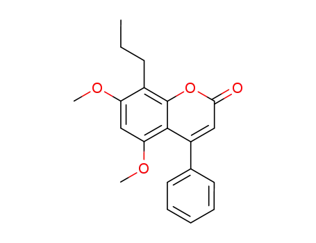 5,7-dimethoxy-8-propyl-4-phenylcoumarin