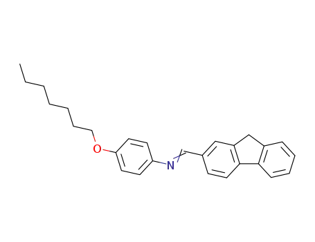 Benzenamine, N-(9H-fluoren-2-ylmethylene)-4-(heptyloxy)-