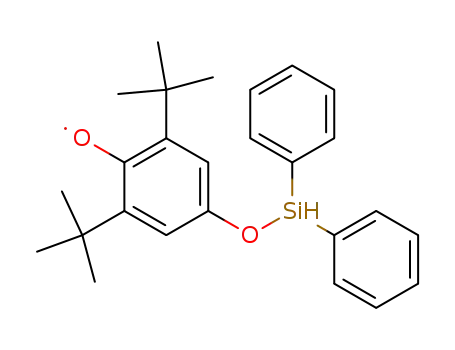 Molecular Structure of 72975-19-0 (Phenoxy, 2,6-bis(1,1-dimethylethyl)-4-[(diphenylsilyl)oxy]-)