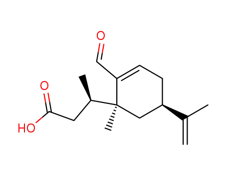 (R)-3-((1S,5R)-2-Formyl-5-isopropenyl-1-methyl-cyclohex-2-enyl)-butyric acid