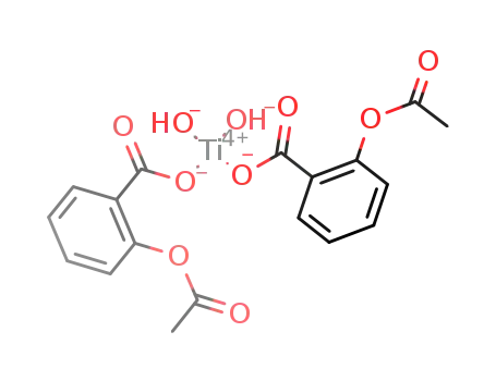 Molecular Structure of 294868-46-5 ((OH)2Ti(IV)(acetylsalicylate)2)