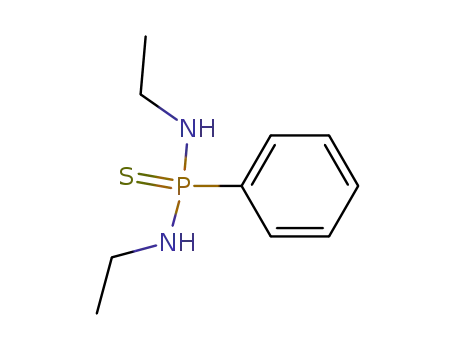 Molecular Structure of 6278-47-3 (Phosphonothioicdiamide, N,N'-diethyl-P-phenyl- (6CI,8CI,9CI))