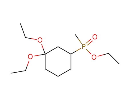 Phosphinic acid, (3,3-diethoxycyclohexyl)methyl-, ethyl ester