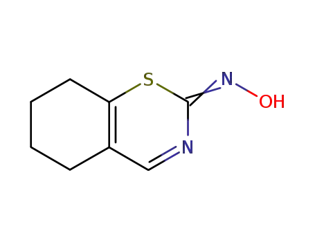 Molecular Structure of 80012-00-6 (2H-1,3-Benzothiazin-2-one, 5,6,7,8-tetrahydro-, oxime)