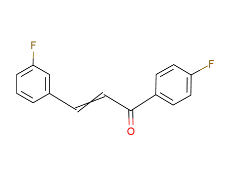 2-Propen-1-one, 3-(3-fluorophenyl)-1-(4-fluorophenyl)-