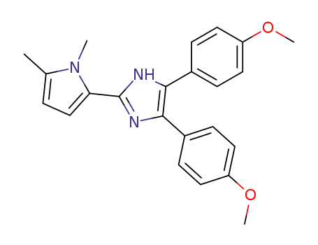 2-(1,5-Dimethyl-1H-pyrrol-2-yl)-4,5-bis-(4-methoxy-phenyl)-1H-imidazole