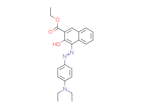 1-(4-diethylaminophenylazo)-3-carbethoxy-2-hydroxynaphthalene