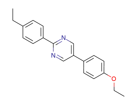 Pyrimidine, 5-(4-ethoxyphenyl)-2-(4-ethylphenyl)-