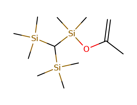 Molecular Structure of 80431-41-0 (Silane, [[dimethyl[(1-methylethenyl)oxy]silyl]methylene]bis[trimethyl-)