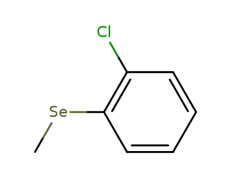 Molecular Structure of 1658-01-1 (Benzene, 1-chloro-2-(methylseleno)-)