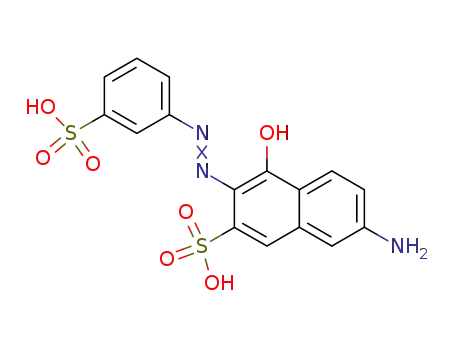 6-Amino-1-hydroxy-2-(phenylazo)-naphthalin-3,3'-disulfonsaeure