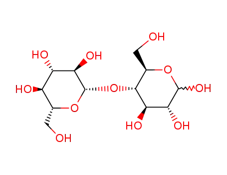 Molecular Structure of 14641-93-1 (Lactose)