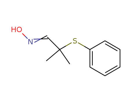 Propanal, 2-methyl-2-(phenylthio)-, oxime