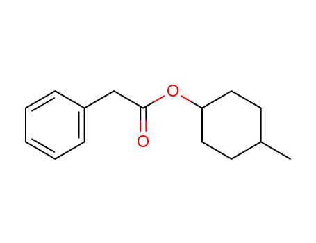 Molecular Structure of 5421-24-9 (4-methylcyclohexyl phenylacetate)