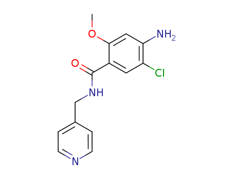 Benzamide, 4-amino-5-chloro-2-methoxy-N-(4-pyridinylmethyl)-