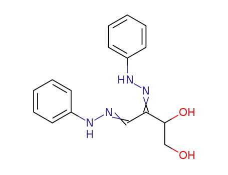 Butanal,3,4-dihydroxy-2-(2-phenylhydrazinylidene)-, 2-phenylhydrazone