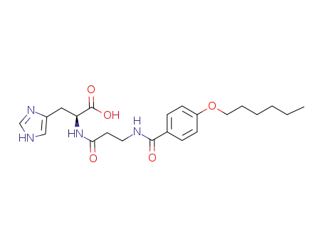 N-[4-n-hexyloxybenzoyl]-L-carnosine