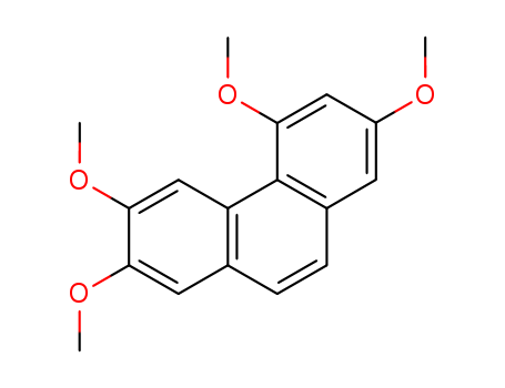 22318-84-9,Phenanthrene,2,3,5,7-tetramethoxy-,2,4,6,7-Tetramethoxyphenanthrene;Callosuminin