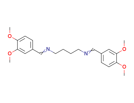 6970-46-3,1-(3,4-dimethoxyphenyl)-N-[4-[(3,4-dimethoxyphenyl)methylideneamino]butyl]methanimine,