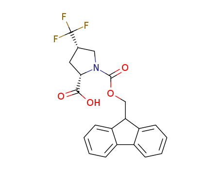 1242934-32-2,(2S,4S)-Fmoc-4-trifluoromethyl-pyrrolidine-2-carboxylic acid,(2S,4S)-Fmoc-4-trifluoromethyl-pyrrolidine-2-carboxylic acid