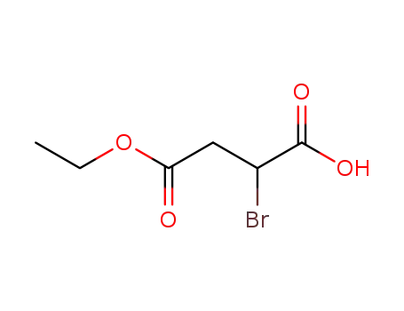 Molecular Structure of 89317-67-9 (Butanedioic acid, bromo-, 4-ethyl ester)