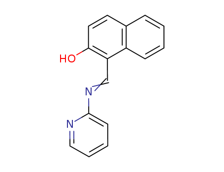 2-Naphthalenol, 1-[(2-pyridinylimino)methyl]-